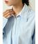 Sustainableレイヤードクロップドシャツ
