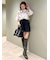 オーガンジーフリルブラウス