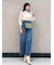 オーガンジーフリルブラウス