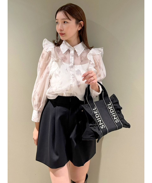 フリルロゴバッグ｜スナイデルの通販｜&mall（アンドモール