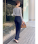 【WEB限定カラーあり】ギャザーオフショルカットソー