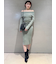 オフショルニットワンピース