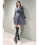 スクエアネックミニワンピース