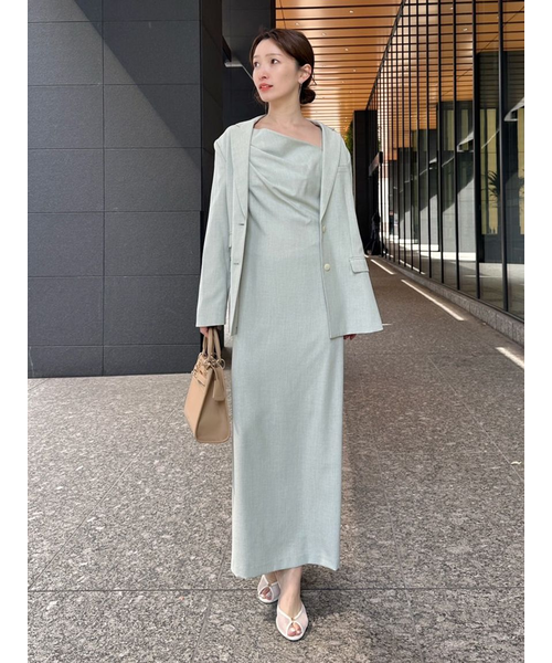 Sustainableバリエキャミワンピース(マキシ・ロングワンピース