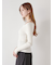 アシメトリーデザインニット