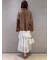 シアーティアードスカート