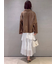 シアーティアードスカート