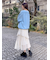 シアーティアードスカート