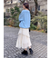 シアーティアードスカート