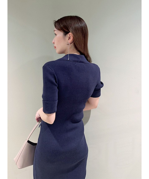 CPG スキッパーニットドレス 新品］CPG スキッパーニットドレス