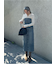 【SNIDEL/Levi's?】HR BACK SLIT SKIRT