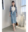 【SNIDEL/Levi's?】HR BACK SLIT SKIRT