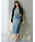 【SNIDEL/Levi's?】HR BACK SLIT SKIRT