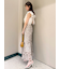 ノースリフリルブラウス