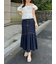 デニムマーメイドスカート