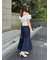 デニムマーメイドスカート