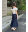 デニムマーメイドスカート