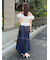 デニムマーメイドスカート