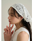 レースヘアスカーフ
