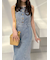 デニムマーメイドワンピース