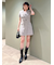 トレンチニットワンピース