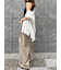 ワイドロングパンツ
