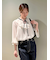 シフォンボウタイブラウス