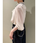 シフォンボウタイブラウス