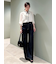 シフォンボウタイブラウス