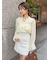 シフォンボウタイブラウス