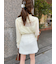 シフォンボウタイブラウス