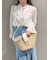 シフォンボウタイブラウス