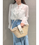 シフォンボウタイブラウス