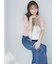 【00サイズあり】Sustainableストレッチフレアデニムパンツ