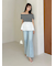 【00サイズあり】Sustainableストレッチフレアデニムパンツ