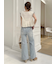 【00サイズあり】Sustainableストレッチフレアデニムパンツ