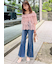 【00サイズあり】Sustainableストレッチフレアデニムパンツ