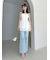 【00サイズあり】Sustainableストレッチフレアデニムパンツ