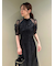 スパンコールレースドレス