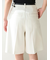 ベルティッドハーフパンツ
