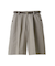 ベルティッドハーフパンツ