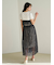 ワッシャープリーツレイヤードスカート
