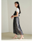 ワッシャープリーツレイヤードスカート