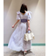 ショルダーリボンワンピース