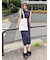 ワンポイントカットワンピース