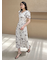 【00サイズあり】Sustainableリボンプリントワンピース
