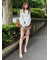 Sustainableニットショートパンツ