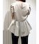 ペプラムカットソー