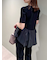 ペプラムカットソー