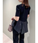 ペプラムカットソー